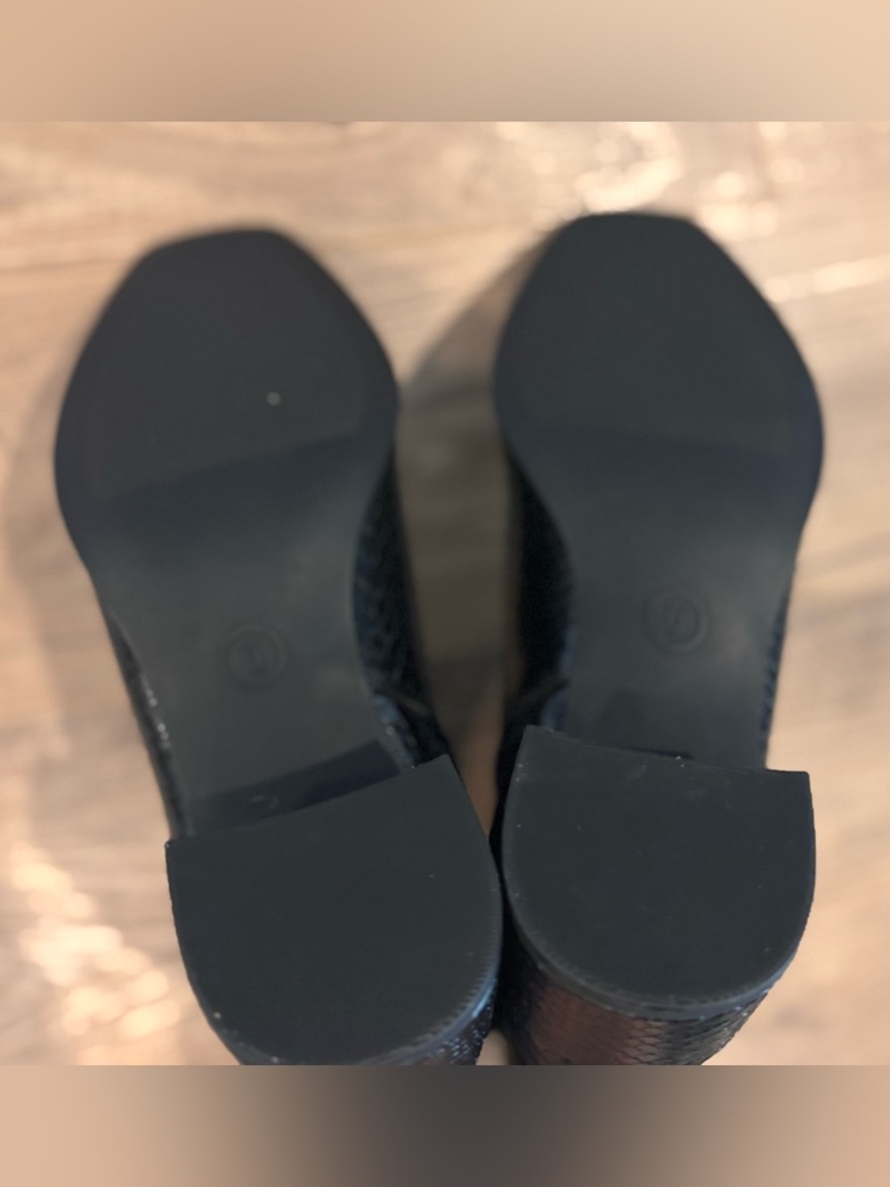 A New Day Delilah Black Snake Booties – Size 6 | NWOT | Side Zip - Picture 3 of 3